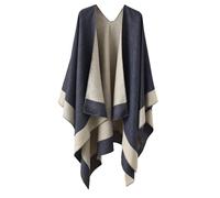 Uqezagpa Elegante Retros Scialle Abito da Sera Capispalla Scialle Moda Donna Etnica Per Comfort E Stili Autunno Inverno Accessori Moda, D, Taglia unica