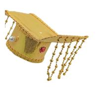 Uqezagpa Exquisites Imperatori Costume Cappello Realistico Imperatori Costume Teatrale Per Filmare Storico Dramma Reale Corone Cappello