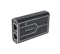 Uqezagpa Extender 100m Estensione Estensione, Ripetitori Ethernet Esterni Estensori 45 Ethernet per Fotocamera, Spine