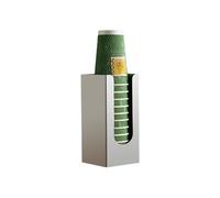 Uqezagpa Facile pulizia Acrilico Refrigeratori d'acqua Cup Holder Storage Rack Setups Design Accommodates Diverse Dimensioni Spazio Risparmio di Carta Rack