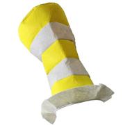 Uqezagpa Festives Party Witch Hat Ladies Girl Lolitas Wizard Hat Unisex Halloween Per Cosplay Performance Tessuto non tessuto