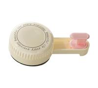 Uqezagpa Forte gancio girante adesivo di aspirazione con progettazione multiuso per gli asciugamani del bagno ed i materiali dell'ABS