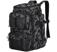 Uqezagpa Forte Outdoor Attrezzature Da Pesca Borsa Ergonomica Spallacci Impermeabile Piano Rod Carrier Planner Strategico Pesca Pacchetto