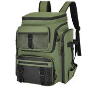 Uqezagpa Forte Outdoor Attrezzature Da Pesca Borsa Ergonomica Spallacci Impermeabile Piano Rod Carrier Planner Strategico Pesca Pacchetto