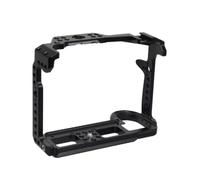 Uqezagpa Gabbia per fotocamera con fori filettati da 1/4 3/8 Supporti multipli per slitta fredda per accessorio fotocamera S1H S1R