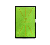 Uqezagpa Golf Training Mat Practice Pad Principianti Tracce Rilevamento Swing Track Marking Facile da Usare Swing Track Marcatura Principiante Tracce Rilevamento