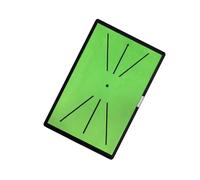 Uqezagpa Golf Training Mat Practice Pad Principianti Tracce Rilevamento Swing Track Marking Facile da Usare Swing Track Marcatura Principiante Tracce Rilevamento