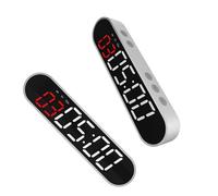 Uqezagpa Grande schermo digitale fitness timer texture allenamento per esercizi di cucina studio con semplici controlli all'aperto