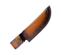 Uqezagpa Handcraft Top Grains Coltelli In Pelle di Mucca Guaina Protettore per Piccolo Diritto Impermeabile Escursionismo Accessori Fodero Cutter In Pelle