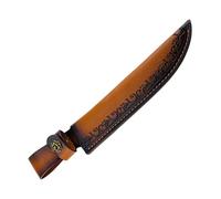 Uqezagpa Handcraft Top Grains Coltelli In Pelle di Mucca Guaina Protettore per Piccolo Diritto Impermeabile Escursionismo Accessori Fodero Cutter In Pelle