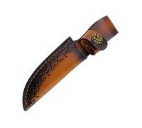 Uqezagpa Handcraft Top Grains Coltelli In Pelle di Mucca Guaina Protettore per Piccolo Diritto Impermeabile Escursionismo Accessori Fodero Cutter In Pelle