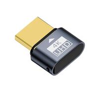 Uqezagpa HDTV Spine Avanzate HDTV Virtual Display Dongles Per Grafica Costruzione In Metallo Per Affidabilità Immagine Miglioramento Scheda Grafica Adattatore