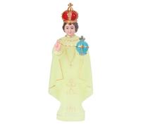 Uqezagpa Holding Globes Statua dipinta a mano Statua Casa Decori Moderni Personaggio Occidentale Figurine Centrotavola Regalo Religioso Donne Religiose