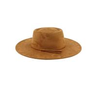 Uqezagpa Homburg Fedoras Cappelli con cintura intrecciata Cappello Fedora Top Classico Porkpie per Ragazzo Uomo Festa a Tema Elegante Cappello da Festa, cachi, Taglia unica