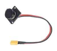 Uqezagpa Il motorino elettrico che carica le porte di ingresso di potere delle spine compattano il porto della spina 3Pin con migliora l'incavo elettrico delle protezioni