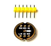 Uqezagpa INMP441 MEMS Modulo Microfono Supporta Connessione Digitale I2S Precisa Alta Sensibilità Basso Consumo Energetico Microfono Uscita Digitale Microfono