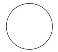 Uqezagpa La cinghia di gomma quadrata 150-209mm ha piegato la lunghezza per i registratori del disco e le cinghie portatili della sostituzione della macchina del nastro di spessore di durevolezza