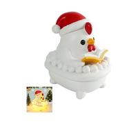 Uqezagpa Lanterna multiuso per Halloween, decorazione natalizia in resina con cuccioli fantasma decorazione da giardino in resina