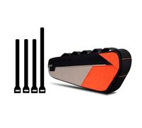 Uqezagpa Le borse da ciclismo resistenti all'acqua ad alta resistenza installano rapidamente i sacchetti della bici per i pendolari quotidiani Borsa di stoccaggio dell'attrezzatura da ciclismo