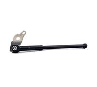 Uqezagpa Lega di alluminio Lato Posteriore Parcheggio Rack Pieghevole Bike Kickstand Antiscivolo Piede Brace Regolabile Lato Posteriore Parcheggio Rack Biciclette Cavalletto Stand