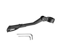 Uqezagpa Lega di alluminio Lato Posteriore Parcheggio Rack Road Bike Cavalletto Antiscivolo Piede Brace Regolabile Lato Posteriore Parcheggio Rack In Lega di Alluminio Road Bike