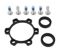 Uqezagpa Leghe di alluminio Kit adattatore di conversione mozzo bici Assi passanti Guarnizioni Refit Biciclette Aumenta Mozzi Adattatori Rondelle Biciclette Anteriore Posteriore Aumenta Adattatore di