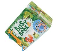 Uqezagpa Libro Adesivi per Lo Sviluppo della Prima Infanzia Bambini Include Un Libro Adesivi in Gelatina Riutilizzabile E Un Giocattolo Portatile Bambini Che Coinvolge Le attività Agricole