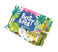 Uqezagpa Libro Adesivi per Lo Sviluppo della Prima Infanzia Bambini Include Un Libro Adesivi in Gelatina Riutilizzabile E Un Giocattolo Portatile Bambini Che Coinvolge Le attività Agricole