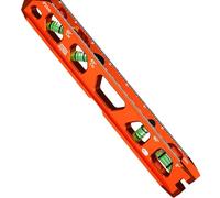 Uqezagpa Livelli magnetici di spirito di alta precisione 2,5"/6"/9" della lega di alluminio della costruzione dello strumento 4 fiale doppia scala V