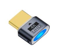 Uqezagpa Metallo HDTV Spine Video Emulatori Altamente Chiari Adattatore Display Headless Per Migliorato Display 4K Emulatori Virtuali