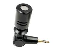 Uqezagpa Microfono a condensatore da 3,5 mm Microfono flessibile per fotocamera per smartphone, tablet, fotocamere, computer portatili, microfono omnidirezionale