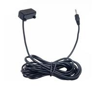 Uqezagpa Microfono da 3,5 mm 16 Hz-20 KHz 2,2 KΩ per navigazione auto e chiamate vocali con cavo schermato microfono a filo da 300 cm