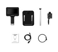 Uqezagpa Microscopio digitale LCD da 4,3 pollici con videoregistratore 720P con ingrandimento 1-1000X per PC