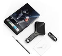 Uqezagpa Microscopio digitale portatile con perline 8LED ingrandimento 500X AutoFocus per valutazione gioielli e dettagli