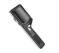 Uqezagpa Microscopio digitale portatile Lente d'ingrandimento in vetro con luce LED Strumento di ingrandimento portatile per valutazioni di gioielli e