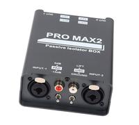 Uqezagpa Mixer isolante acustico professionale a 2 vie, con filtro antirumore corrente e microfono a terra, facile installazione, cancellazione del rumore