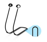 Uqezagpa Moda Auricolare Anti-perso Cinghia Appeso Collo Corda Cavo Impermeabile Cordino Accessorio per 2 Neck Rope per Cuffia Bridleless Lanyard Holder Morbido Silicone Auricolare Appeso Sweatproof