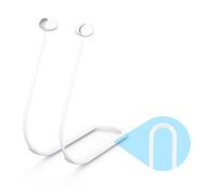 Uqezagpa Moda Auricolare Anti-perso Cinghia Appeso Collo Corda Cavo Impermeabile Cordino Accessorio per 2 Neck Rope per Cuffia Bridleless Lanyard Holder Morbido Silicone Auricolare Appeso Sweatproof