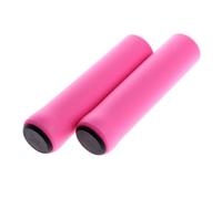 Uqezagpa Moda Biciclette Maniglia Coperture Shocked Assorbente Spugna Manubrio Bloccaggio Manopole per City Ciclismo Mountain Adventures Universali Bike Sponge Grips