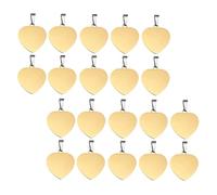 Uqezagpa Moderno Ciondolo Cuore Gioielli Fascino Versatile Ciondolo Cuore Risultati In Pratico Acciaio Inox Per Uso Quotidiano Gioielli Regalo Personalizzato, Misura unica, come descritto, come