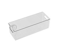 Uqezagpa Modulars Contenitore per alimenti trasparente in PET per frigorifero organizer salvaspazio per armadio da cucina contenitore per alimenti