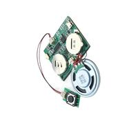 Uqezagpa Modulo Registratore Vocale Programmabile Memoria da 4 USB Ricaricabile per Personalizzare La Registrazione Applicazioni Elettroniche E Creative