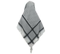 Uqezagpa Musulmani Arabo Sciarpa Shemagh Testa Sciarpa Etnica Araba Fazzoletto da collo Traspirante Keffiyeh Headwrap Hijab Headcovering Desert Exploration Arab Head Wrap, J, Taglia unica