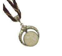 Uqezagpa Nature Inspire Collana Degli Stili Bohémien Con Distintivi Disegni Perline Adatti A Festival Musicali Eventi Casuali Collana Bohémien