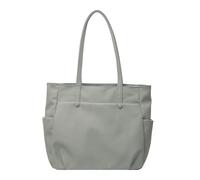 Uqezagpa Nylon Shopping Bag Per Le Donne Ragazza Grande Capacità Borse Da Viaggio Splashproof Borsa Tinta Unita Borse A Tracolla Libro Vento, Verde, One Size