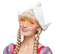 Uqezagpa Olanda Cappello olandese e Shutter Shading Occhiali Set Pizzo Cappello olandese Per Le Donne Cosplay feste a tema Festival Celebrazione Internazionale Costume Giornata