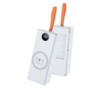 Uqezagpa Outdoor Essential - Custodia con batteria rimovibile con luce LED multi modalità, per ricarica e campeggio, in ABS