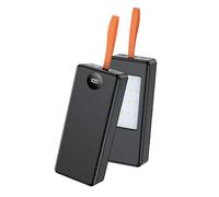 Uqezagpa Outdoor Essential - Custodia con batteria rimovibile con luce LED multi modalità, per ricarica e campeggio, in ABS