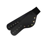 Uqezagpa Oversize Cintura Super Wide Punk Catena Larga Costume Per Avvolgere Vestito Vestito Gonna Jeans Gioielli Vita Alla Moda, Nero , Taglia unica