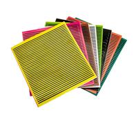 Uqezagpa Pavoni Sintetici Fogli Aculei per Legare A Mosca Ninfe Gamberetti Involucri Corpo Durata Resistente alla Corrosione Esche da Pesca Aculei Sintetici Legare A Mosca